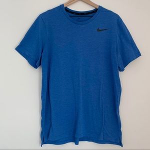Men’s Nike Light Blue Workout Shirt Size Large